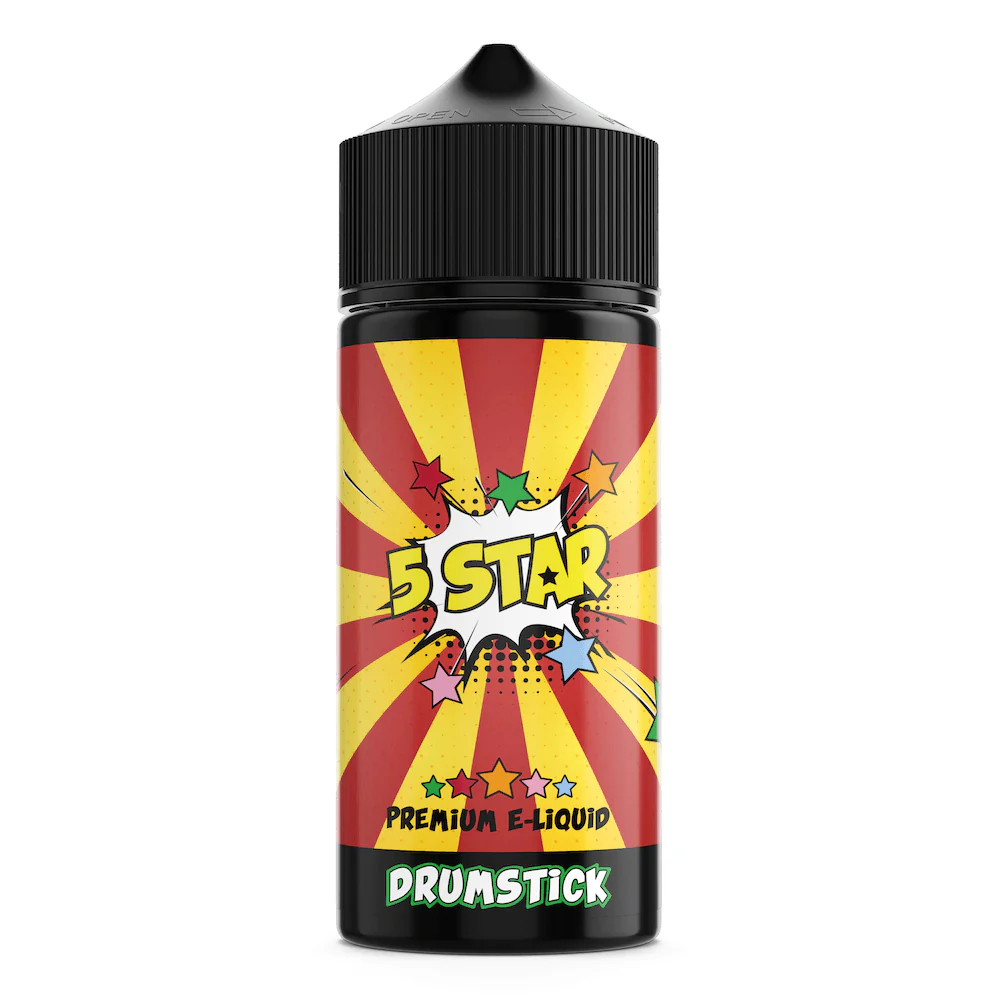 5 Star 100ml 0mg (FREE NIC SHOT) - Image 3