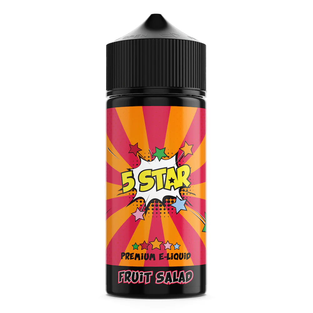 5 Star 100ml 0mg (FREE NIC SHOT) - Image 4