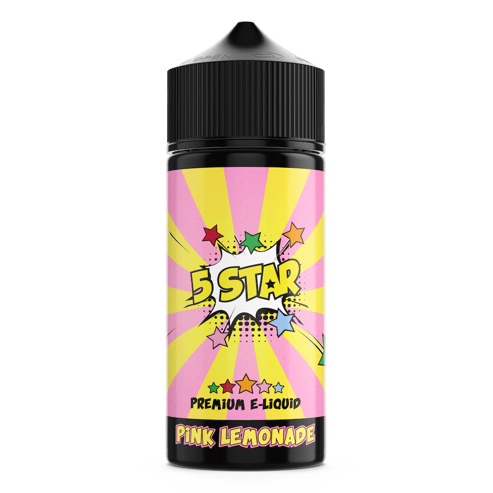 5 Star 100ml 0mg (FREE NIC SHOT) - Image 5