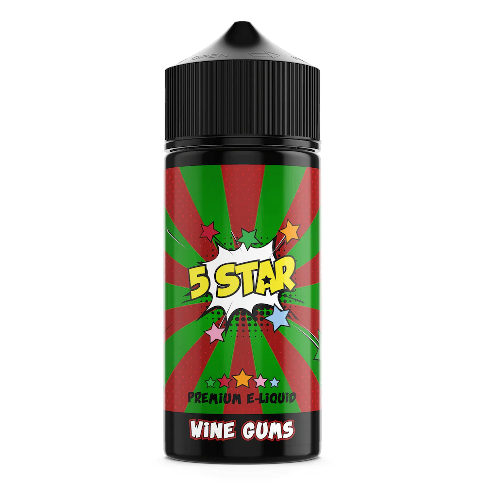 5 Star 100ml 0mg (FREE NIC SHOT) - Image 7