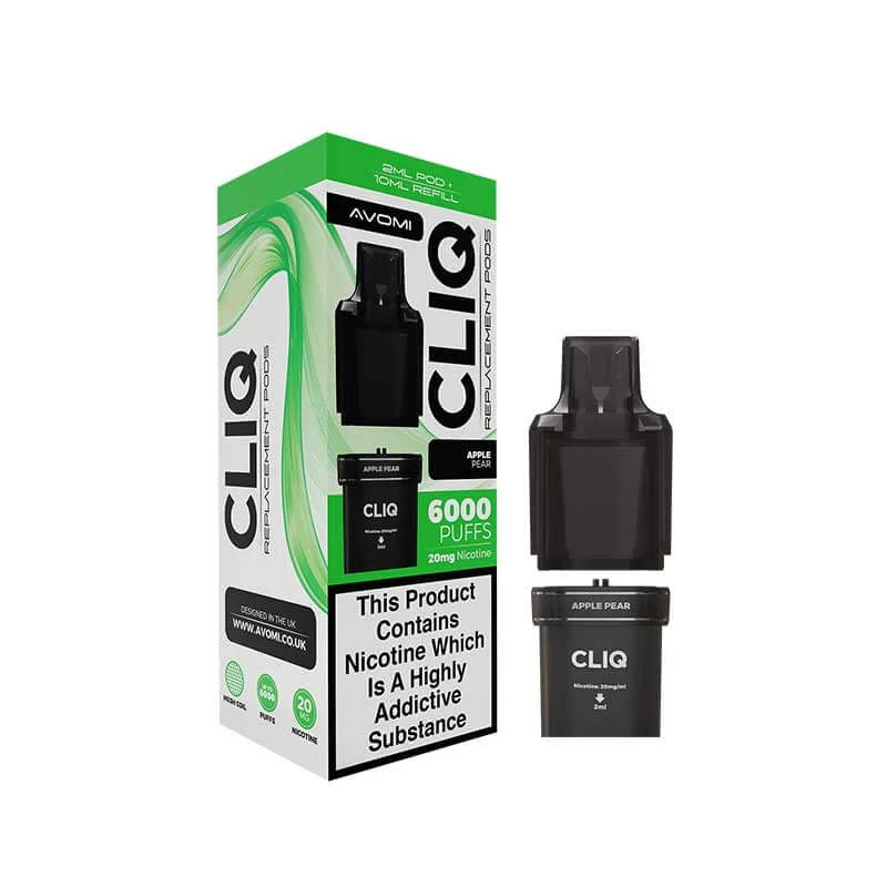 Avomi Cliq Prefilled Pods - Apple Pear