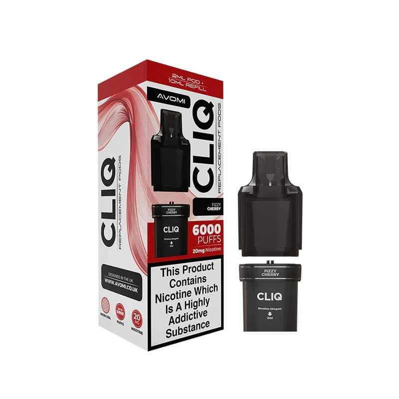 Avomi Cliq Prefilled Pods - Fizzy Cherry