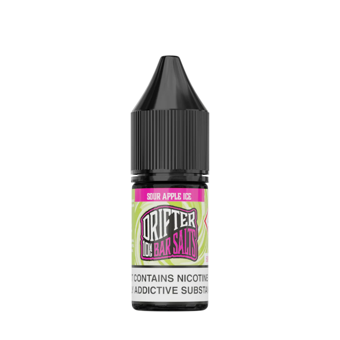 Drifter Bar Salts 10ml - Sour Apple Ice