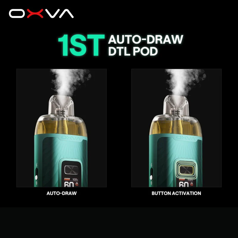 Oxva VPrime Pod Vape Kit (2 FREE LIQUIDS) - Image 10