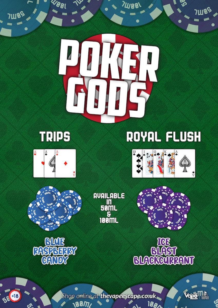 Poker Gods 50ml 0mg Flip Top (FREE NIC SHOT) - Image 5