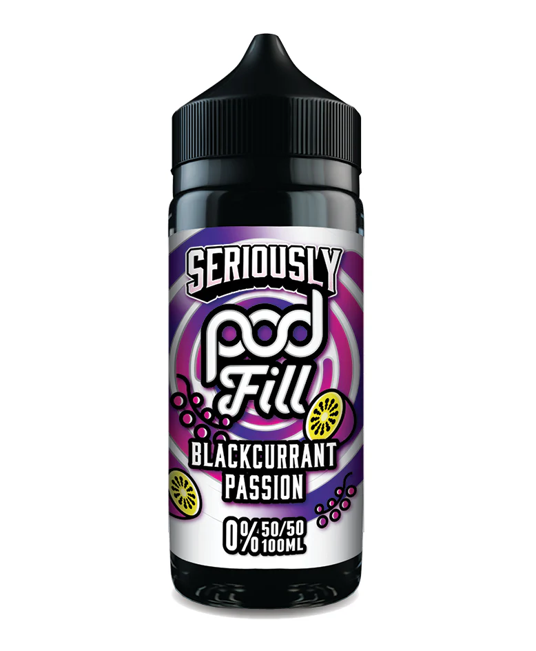Seriously Pod Fill 100ml (FREE NIC SHOTS) - Image 3