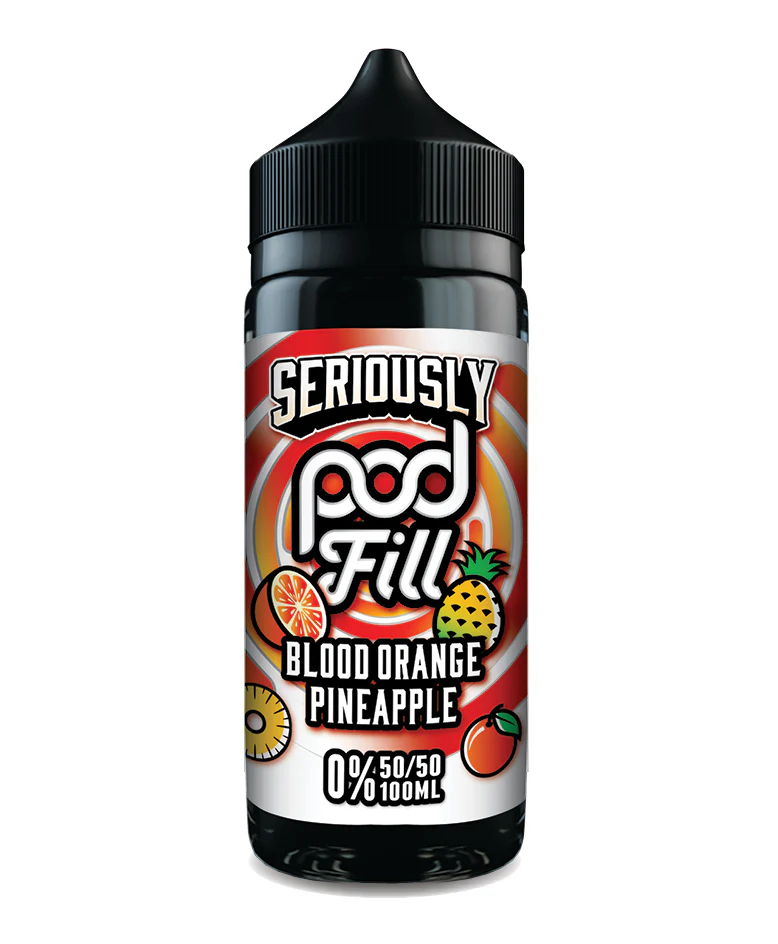 Seriously Pod Fill 100ml (FREE NIC SHOTS) - Image 4