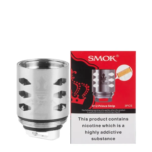 Smok V12 P-Tank Prince Strip Coil – 3 pack