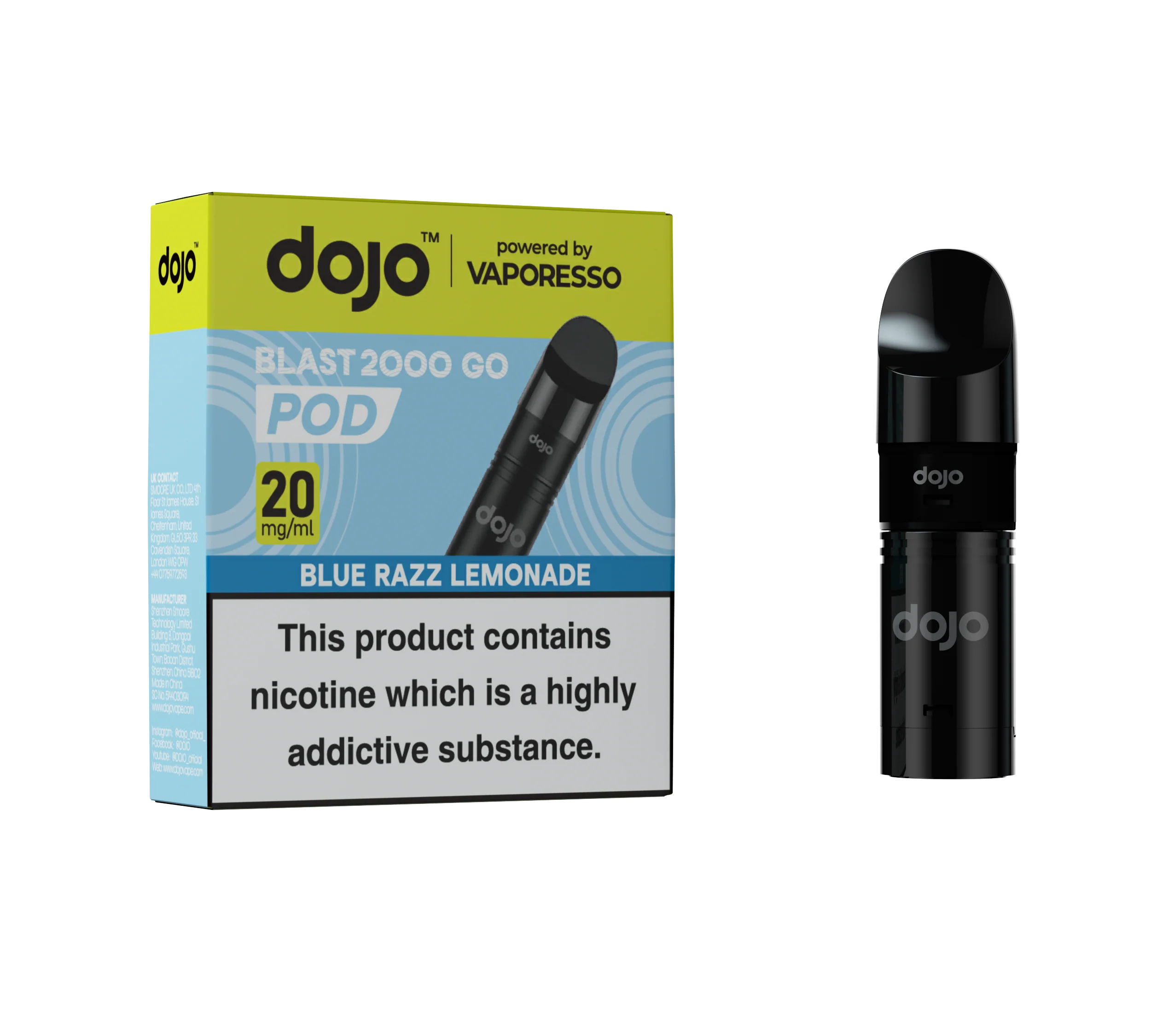 Vaporesso DOJO Blast 2000 Go Refillable Pods - Image 3