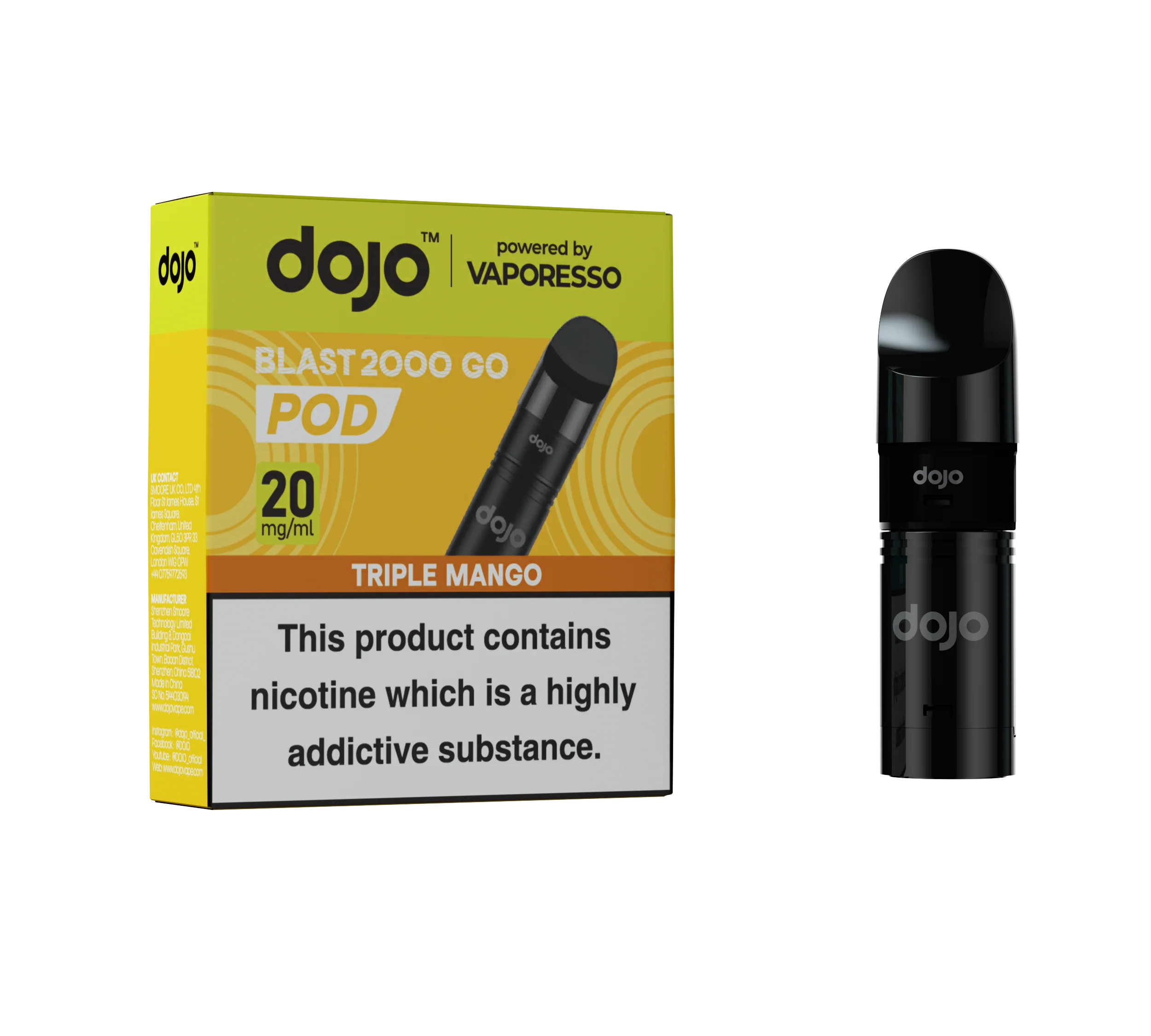 Vaporesso DOJO Blast 2000 Go Refillable Pods - Image 15