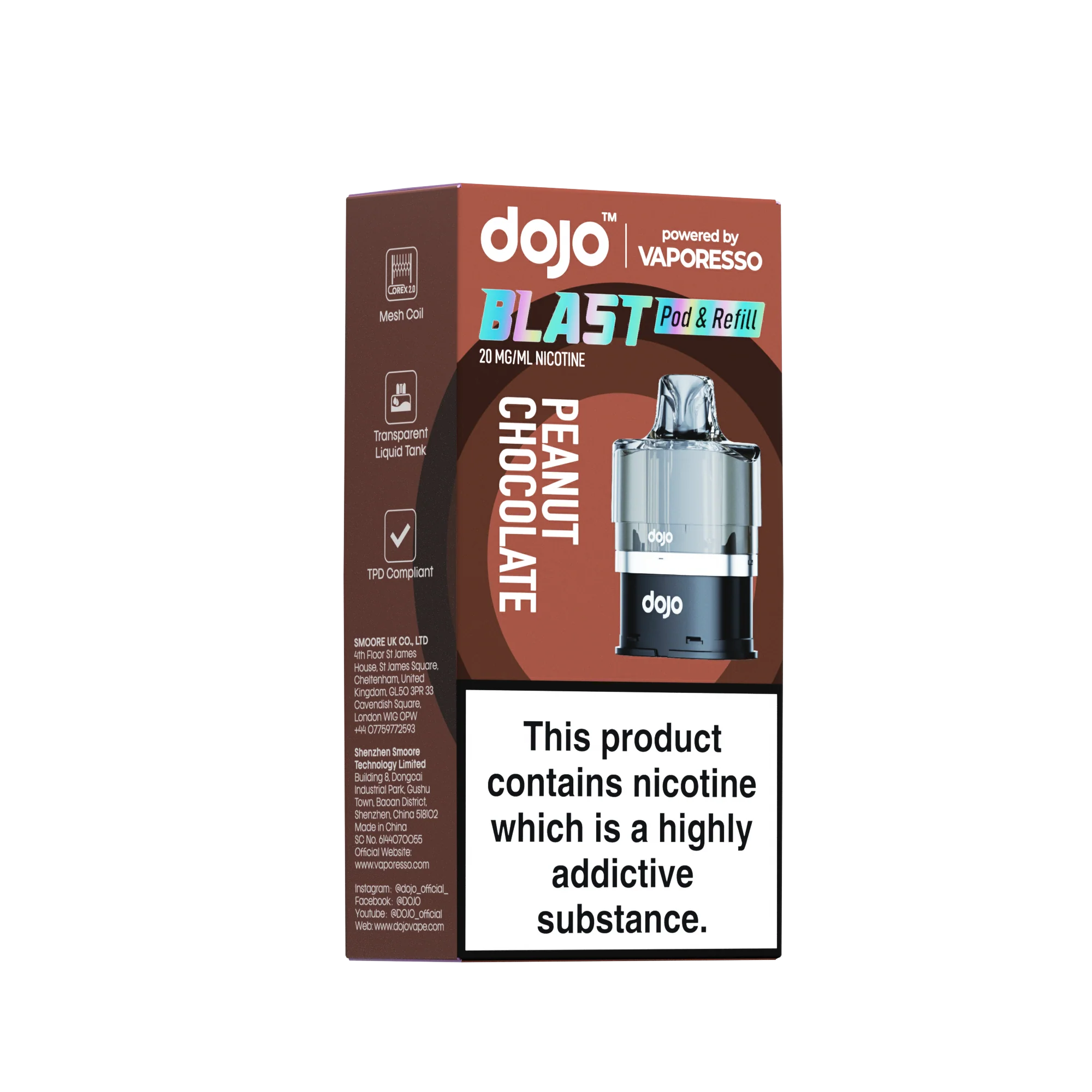 Vaporesso DOJO Blast 6000 Refillable Pod 12ml - Image 14