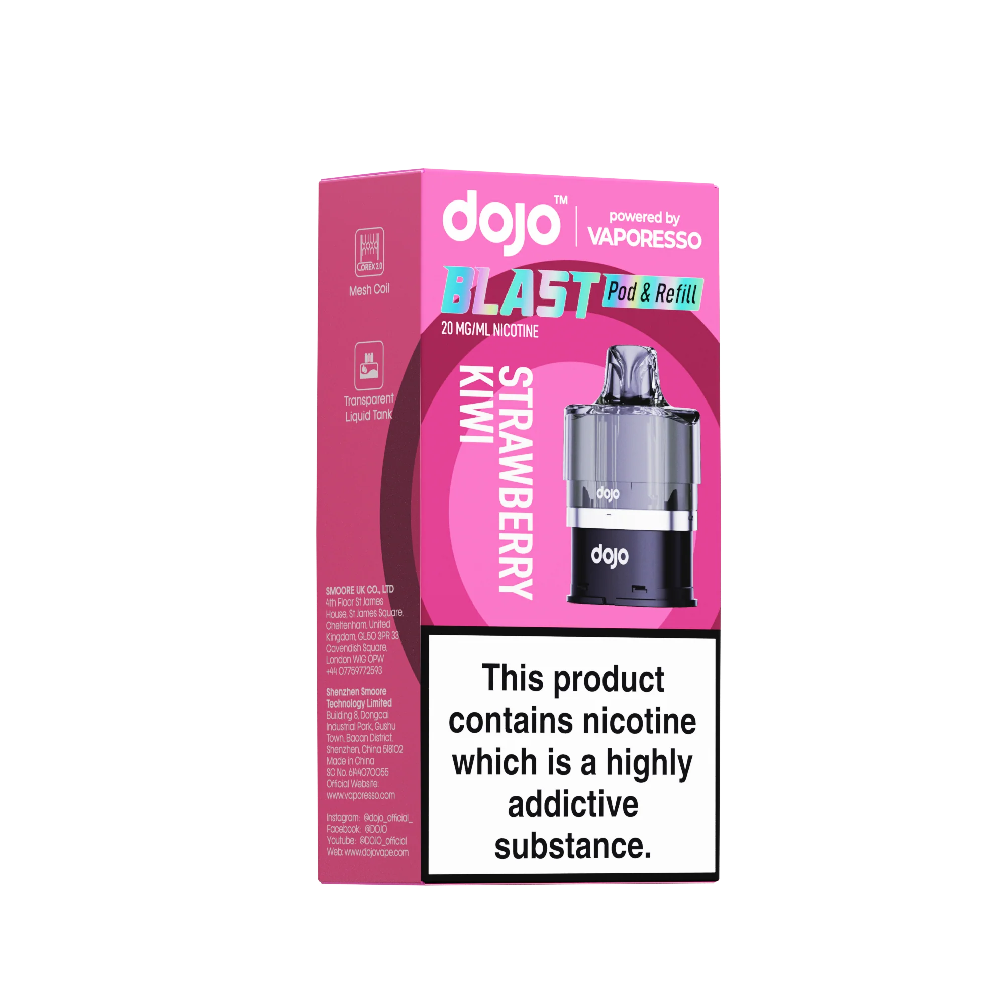 Vaporesso DOJO Blast 6000 Refillable Pod 12ml - Image 17