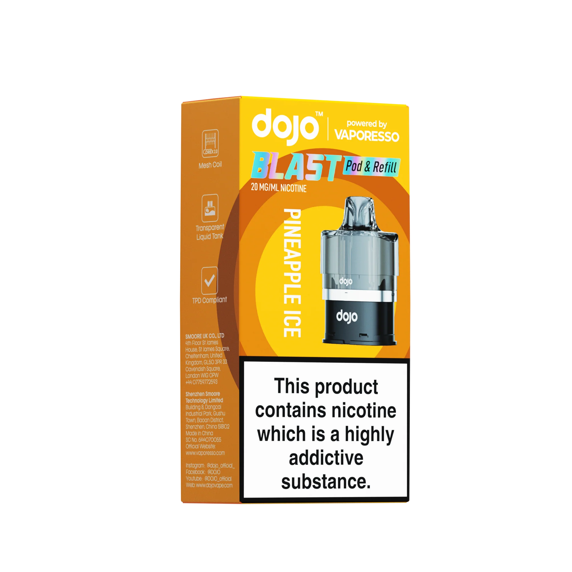 Vaporesso DOJO Blast 6000 Refillable Pod 12ml - Image 15