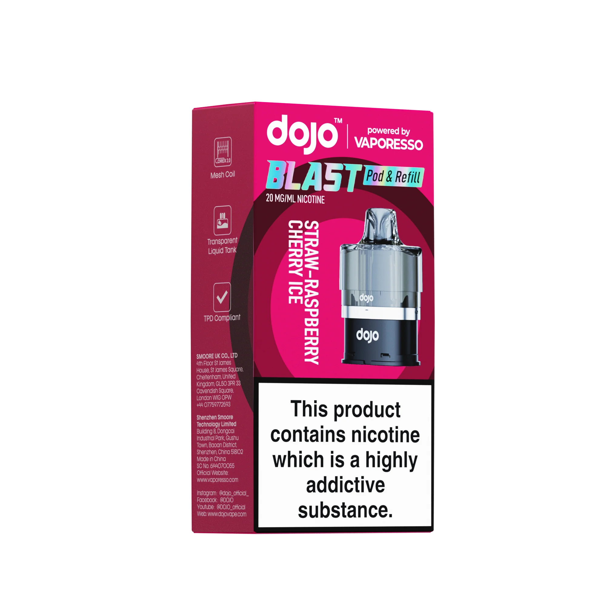 Vaporesso DOJO Blast 6000 Refillable Pod 12ml - Image 16